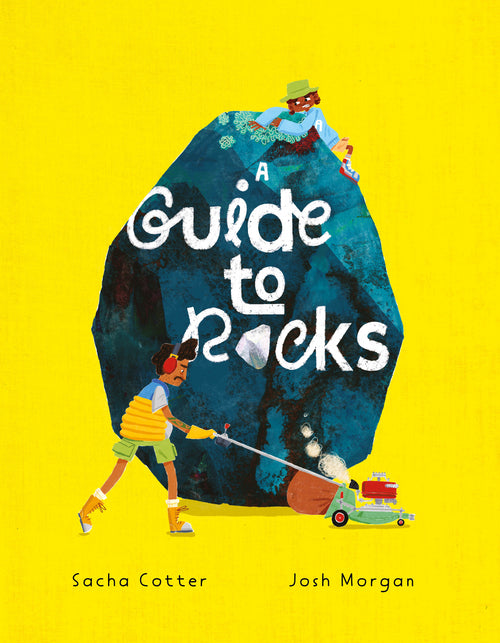 A Guide to Rocks childrens book about a boy learning to talk about feelings and emotions