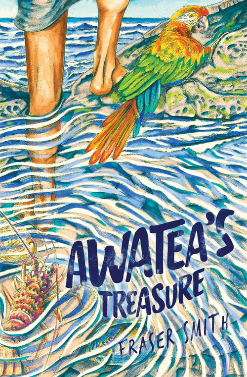 Awateas Treasure childrens adventure book about a boy discovering a hidden tree house and secret treasure